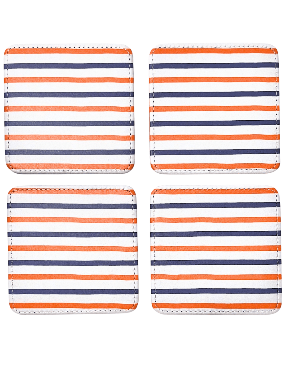 Spirit Dog in Orange Coasters, Set of 4 - Che Cose Belle
