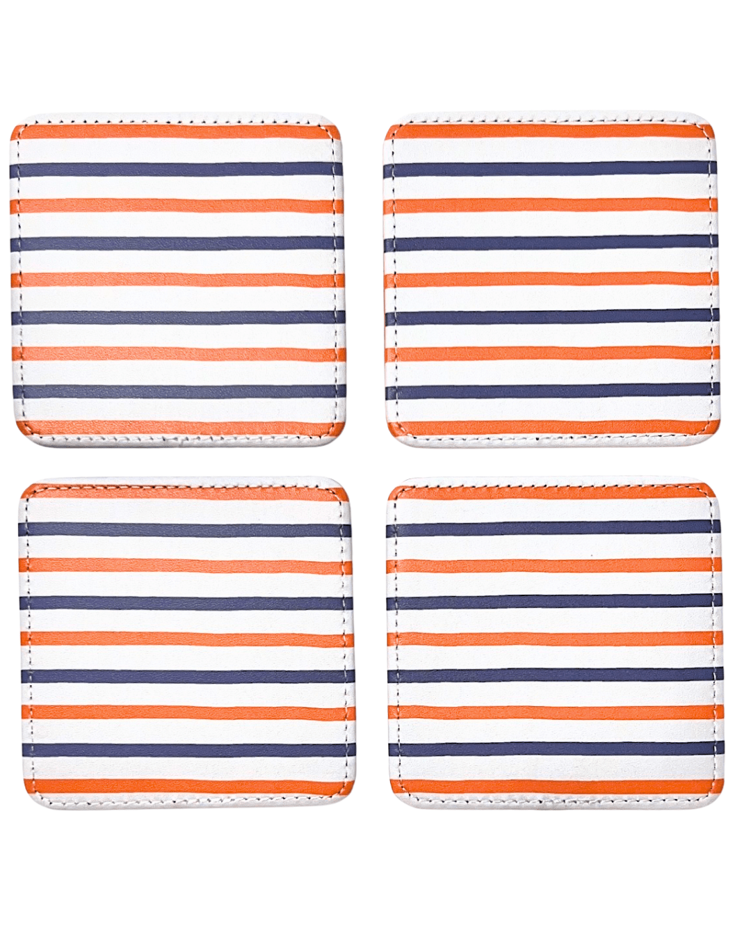 Spirit Dog in Orange Coasters, Set of 4 - Che Cose Belle