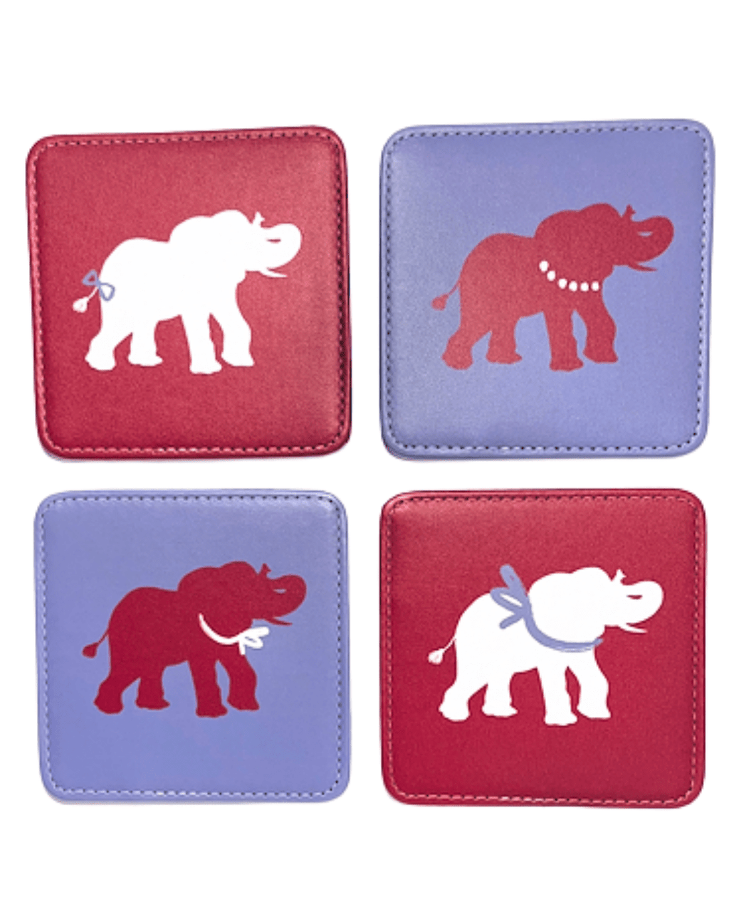 Spirit Elephant Coasters, Set of 4 - Che Cose Belle