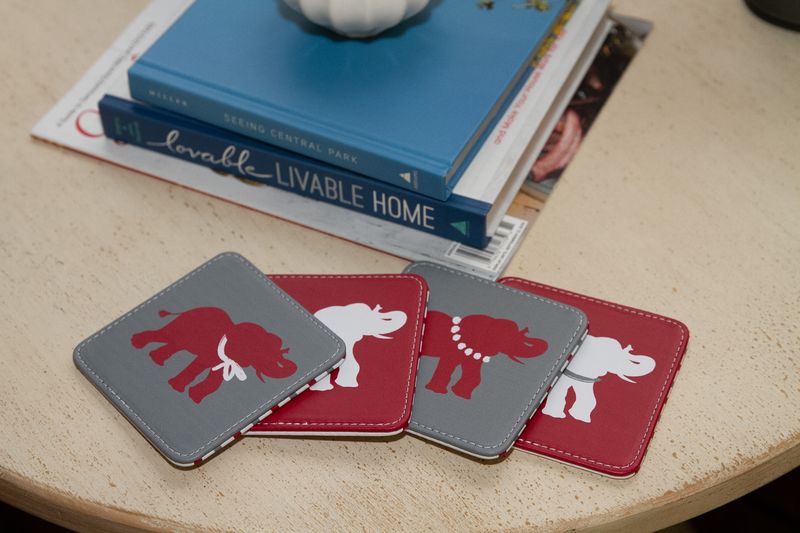 Spirit Elephant Coasters, Set of 4 - Che Cose Belle