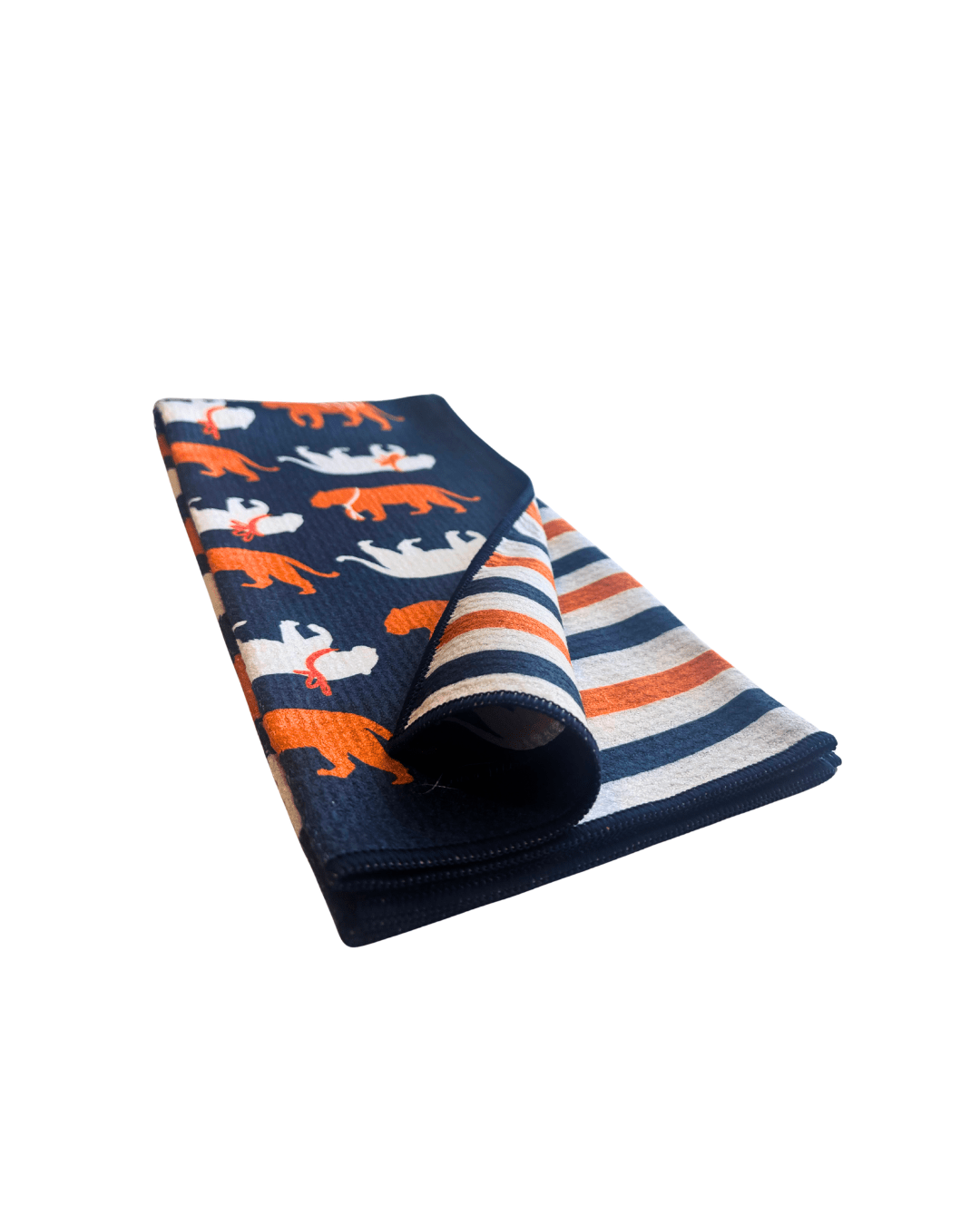Spirit Tiger in Navy Double-Sided Tea Towel - Che Cose Belle