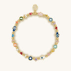 Spiritual Blessings - Enamel Multi Charm Bracelet - Che Cose Belle