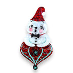 Spooky Ghostie Spookmas Brooch by Johanna Parker x Lipstick & Chrome
