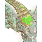 Springbok Animal Mask - Recycled Metal Wall Art - Che Cose Belle