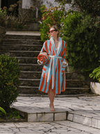 Spritz Striped Beach Robe - Che Cose Belle