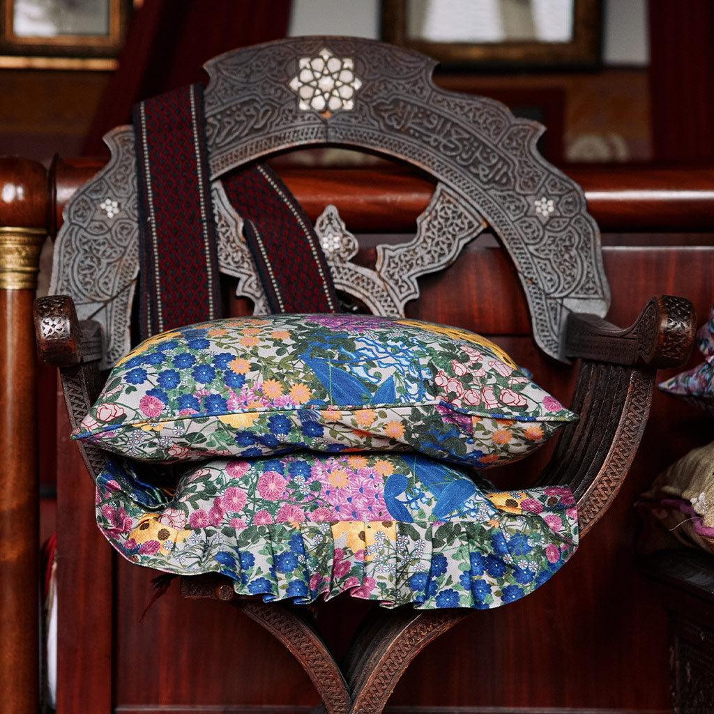 Square Pillow Cover Pré Fleuri - Che Cose Belle