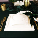 Square Porcelain Dinnerware Set - Che Cose Belle