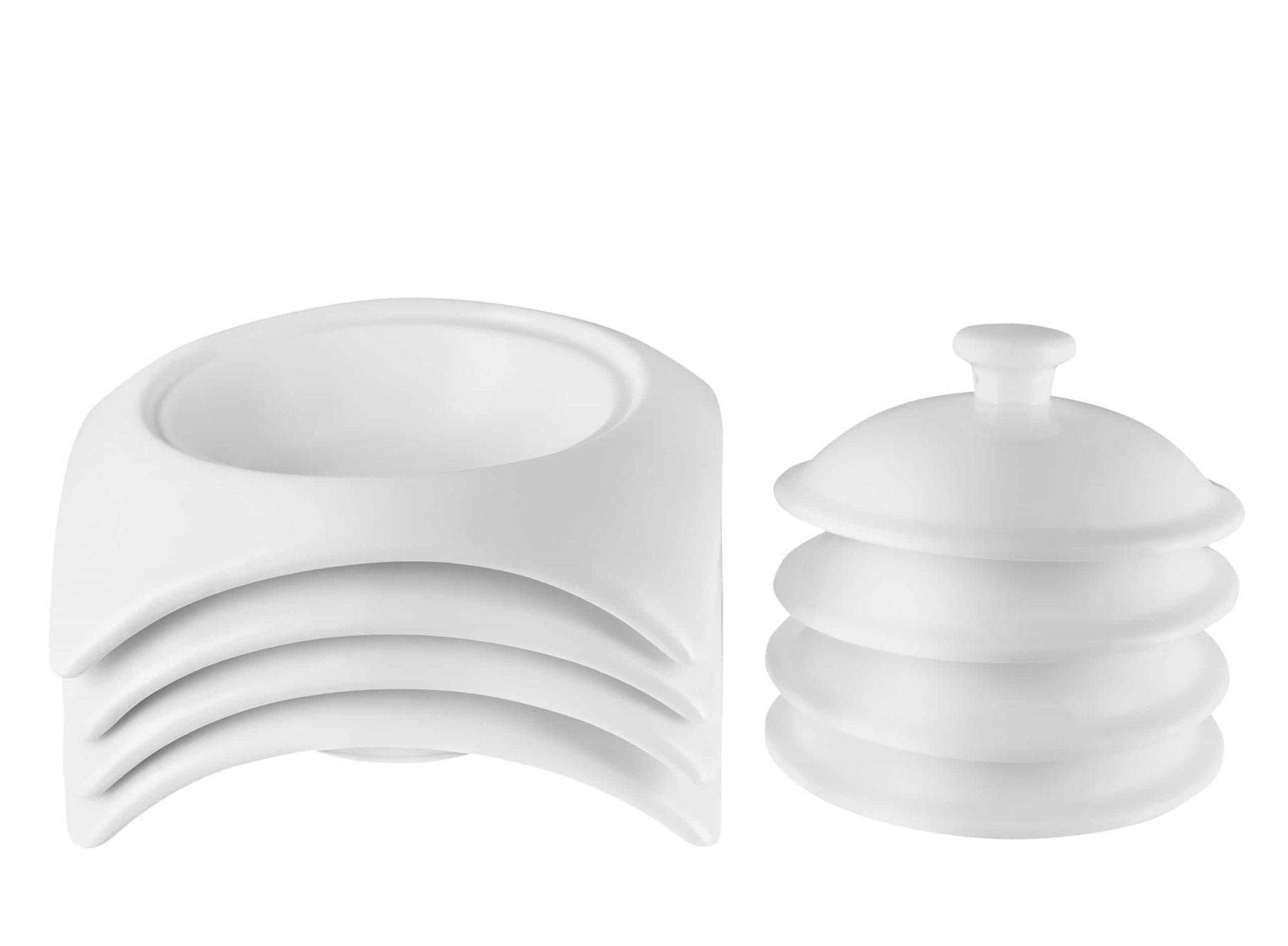 Square Porcelain Dinnerware Set - Che Cose Belle