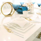 Square Porcelain Dinnerware Set - Che Cose Belle