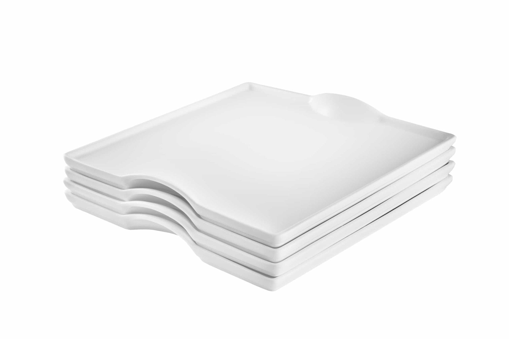 Square Porcelain Dinnerware Set - Che Cose Belle