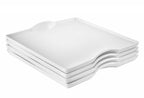 Square Porcelain Dinnerware Set - Che Cose Belle