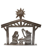 Stable Nativity Metal Art - Che Cose Belle
