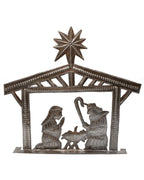 Stable Nativity Metal Art - Che Cose Belle