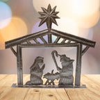 Stable Nativity Metal Art - Che Cose Belle