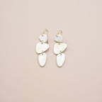 Stacked Stone Earrings - Che Cose Belle