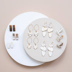 Stacked Stone Earrings - Che Cose Belle