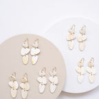 Stacked Stone Earrings - Che Cose Belle
