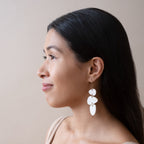 Stacked Stone Earrings - Che Cose Belle