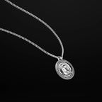Star & Crescent Amulet - Sterling Silver - Che Cose Belle