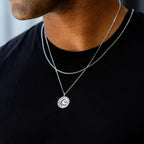 Star & Crescent Amulet - Sterling Silver - Che Cose Belle