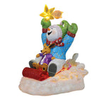 Star Powered Snow Boy Lighted Figurine - Che Cose Belle