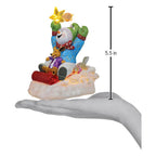 Star Powered Snow Boy Lighted Figurine - Che Cose Belle