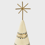 Star-Topped Christmas Tree Figurine - Che Cose Belle