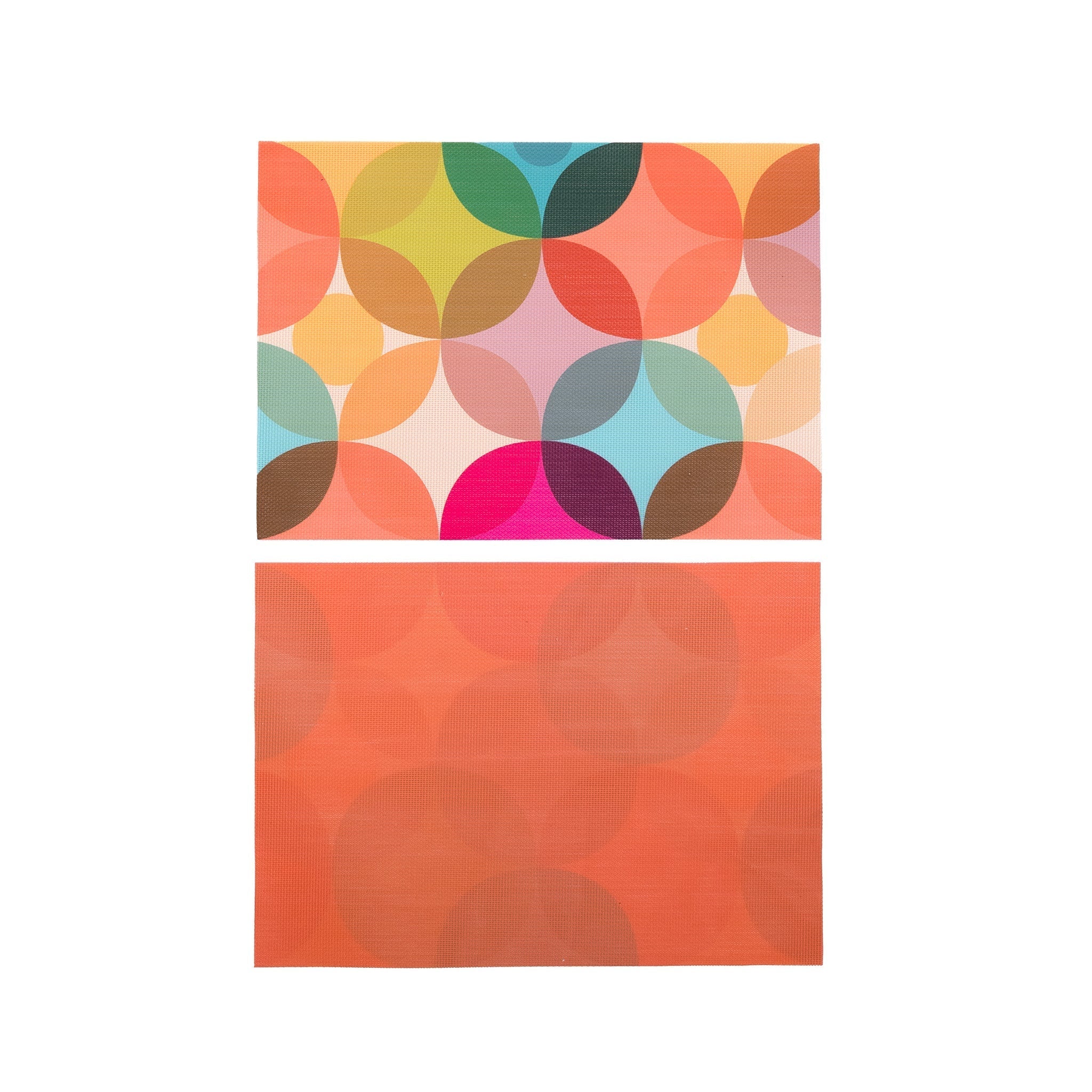 Starburst double - sided Woven Placemat - set of 4 - Che Cose Belle