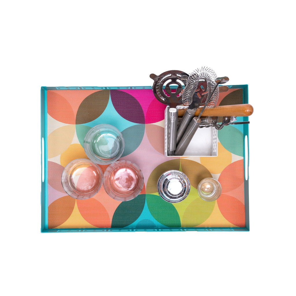 Starburst double - sided Woven Placemat - set of 4 - Che Cose Belle