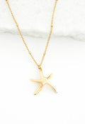 Starfish Hope Necklace in Gold - Che Cose Belle