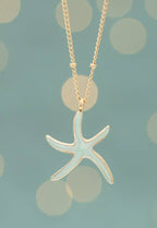 Starfish Hope Necklace in Gold - Che Cose Belle