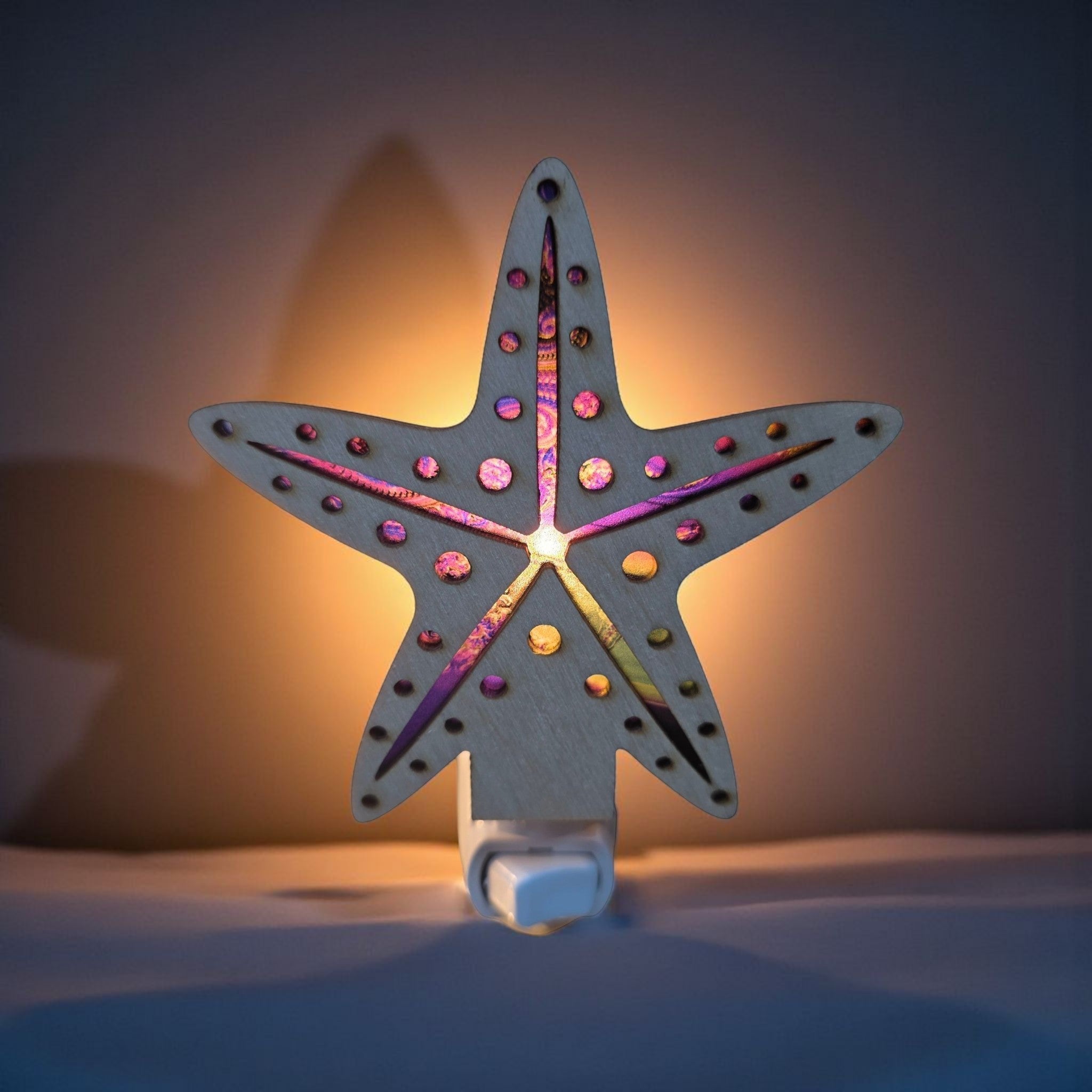 Starfish LED Nightlight - Tropical Coastal Beach Decor Night Light - Che Cose Belle