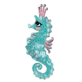 Starla the Seahorse Siren Brooch by Miss Fluff x Lipstick & Chrome - Che Cose Belle