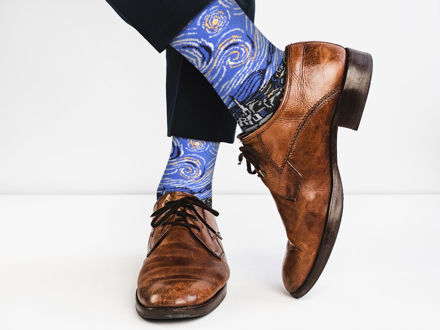 Starry Night by Van Gogh Art Socks - Comfy Cotton for Men & Women - Che Cose Belle