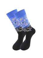 Starry Night by Van Gogh Art Socks - Comfy Cotton for Men & Women - Che Cose Belle