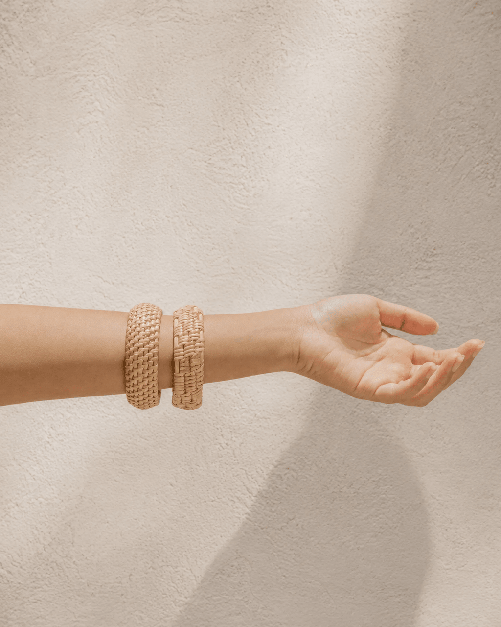 Statement Flat Weave Bangle - Che Cose Belle