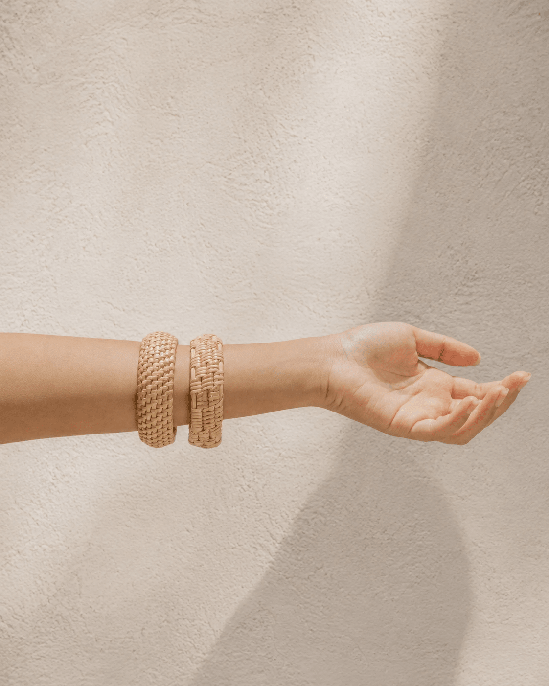 Statement Flat Weave Bangle - Che Cose Belle