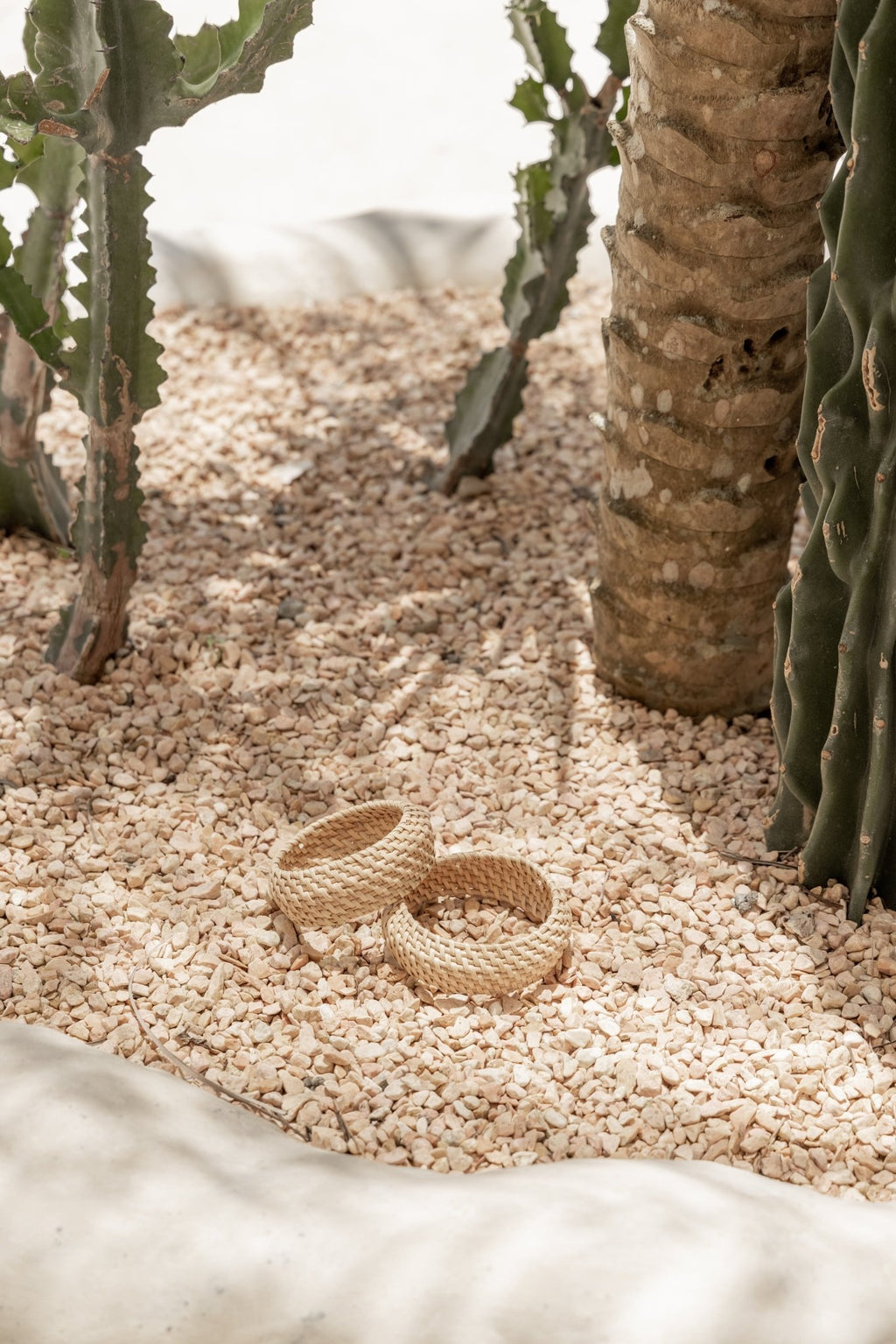 Statement Flat Weave Bangle - Che Cose Belle