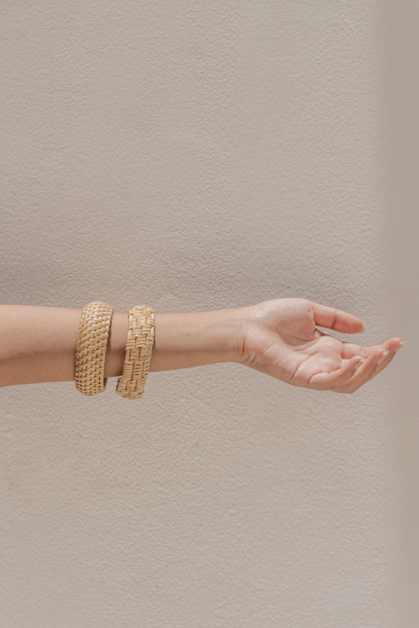 Statement Flat Weave Bangle - Che Cose Belle