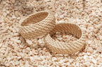 Statement Flat Weave Bangle - Che Cose Belle