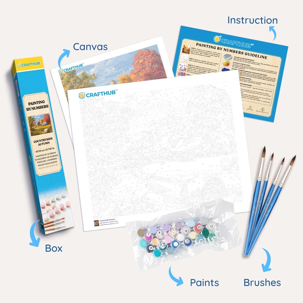 Stay Wild - Paint By Numbers Kit - Che Cose Belle