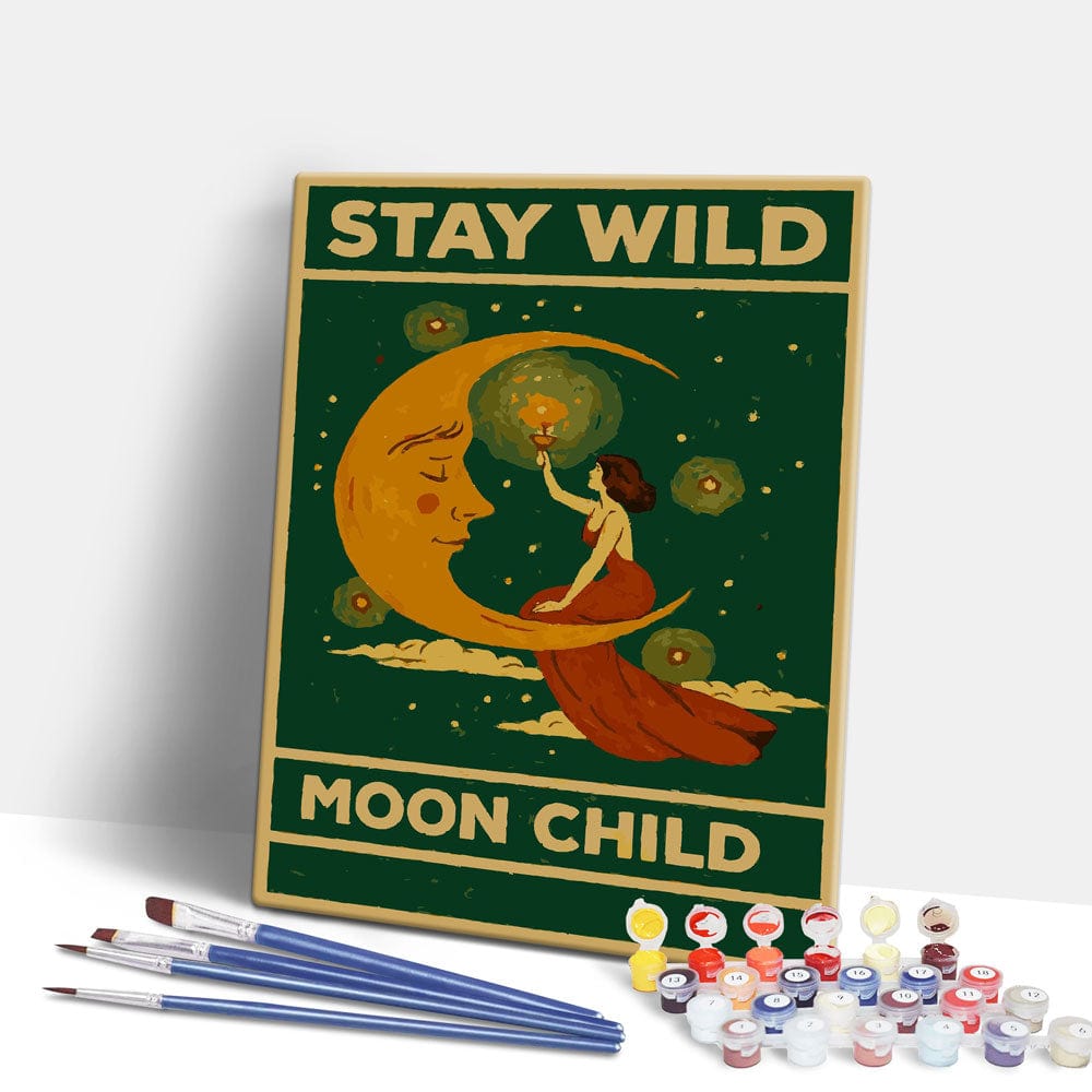 Stay Wild - Paint By Numbers Kit - Che Cose Belle