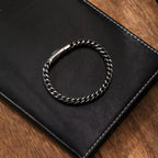 Steel Edge Braided Men's Bracelet - Che Cose Belle