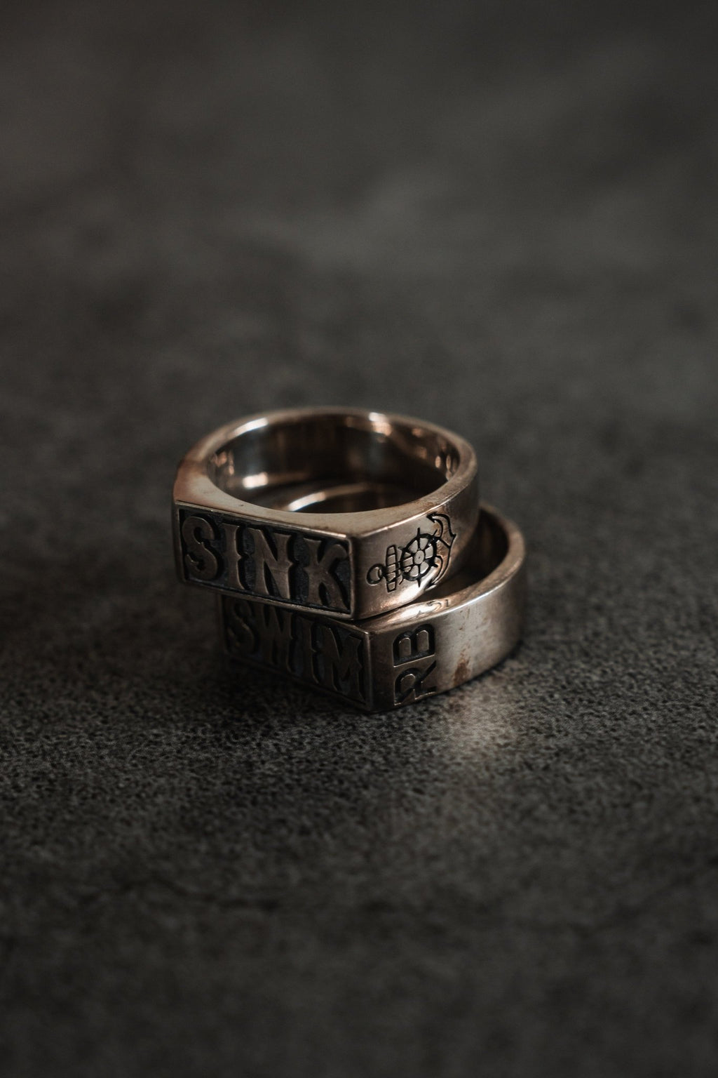 STERLING SILVER Sink or Swim Rings - Che Cose Belle