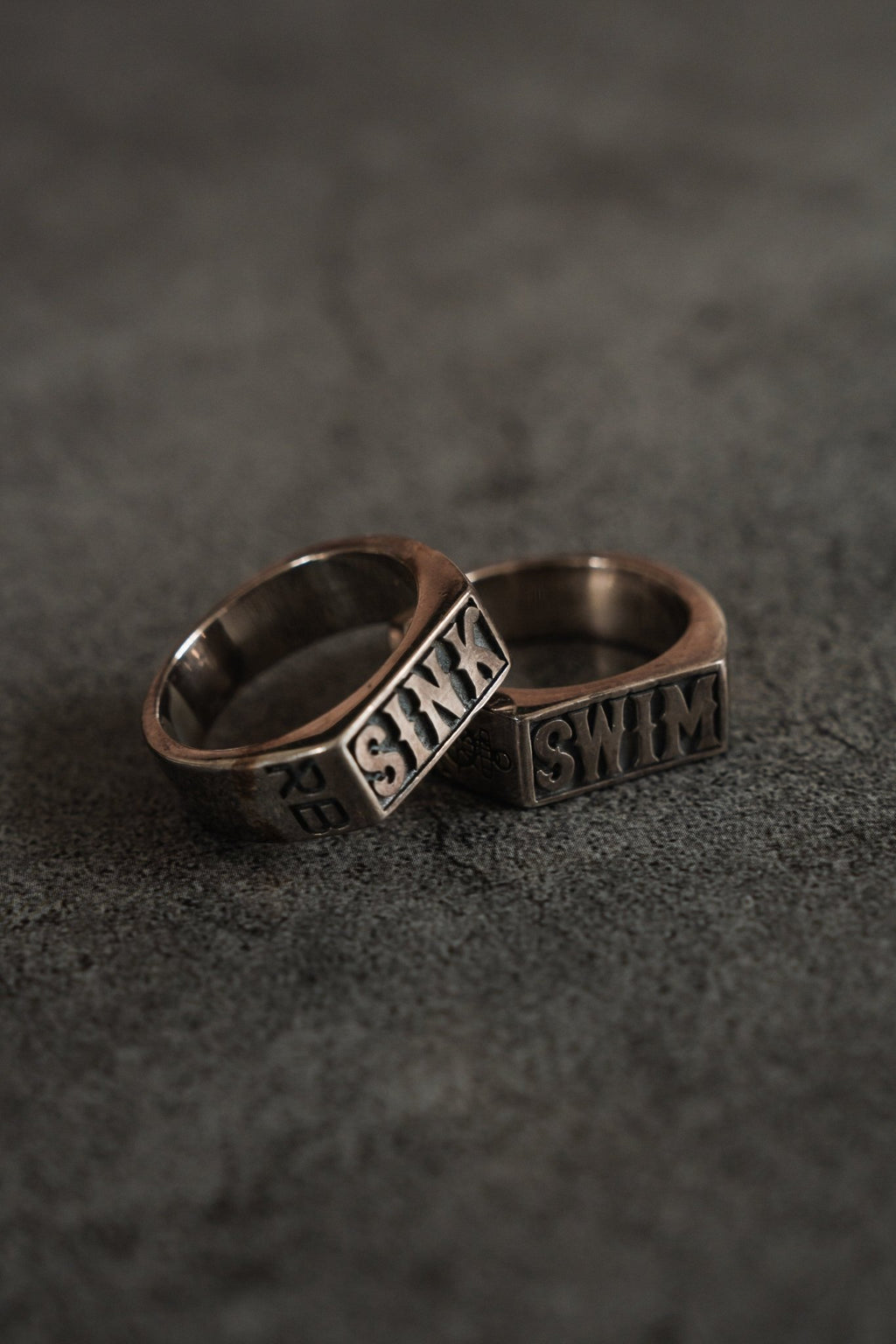 STERLING SILVER Sink or Swim Rings - Che Cose Belle