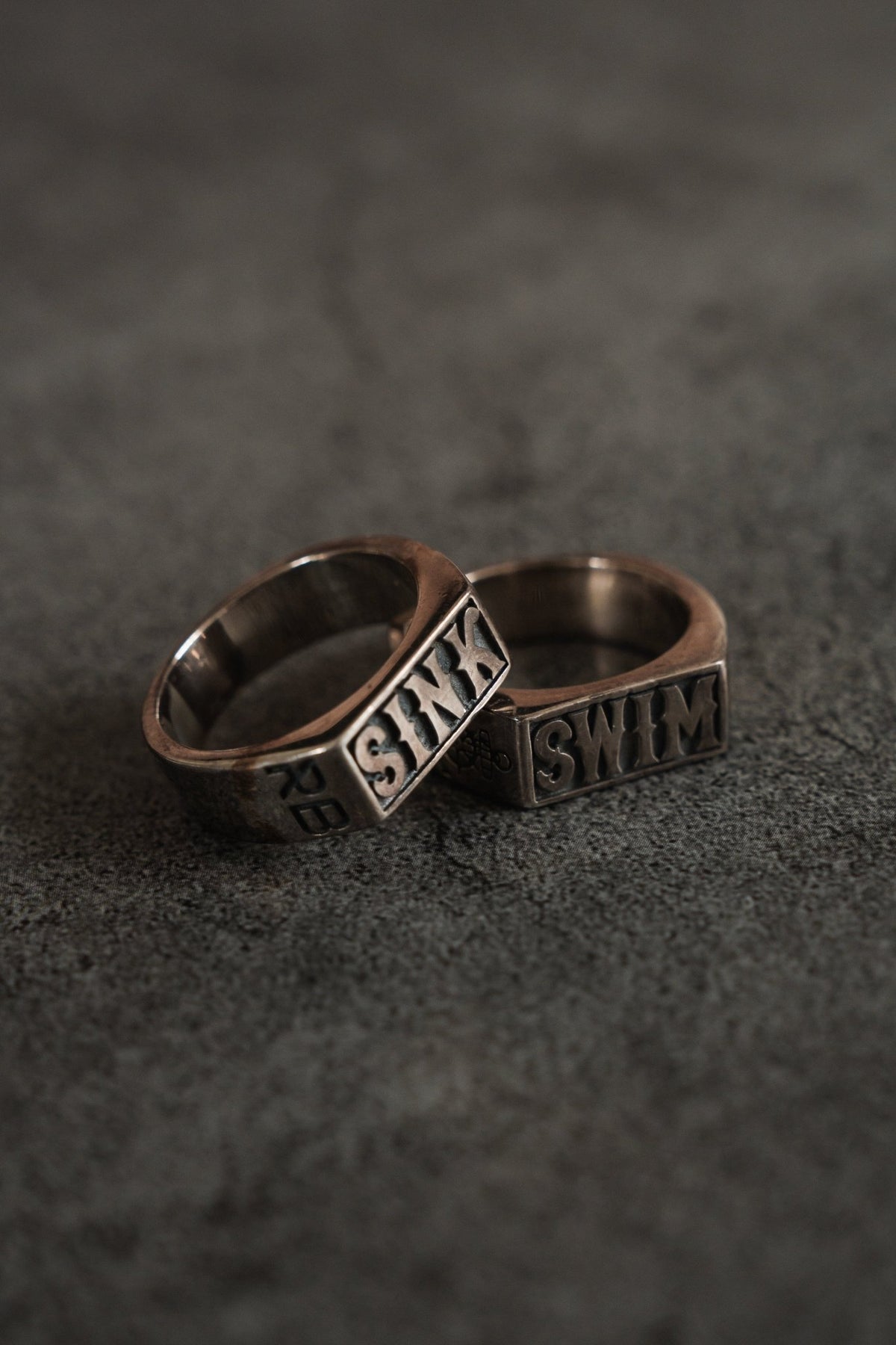 STERLING SILVER Sink or Swim Rings - Che Cose Belle