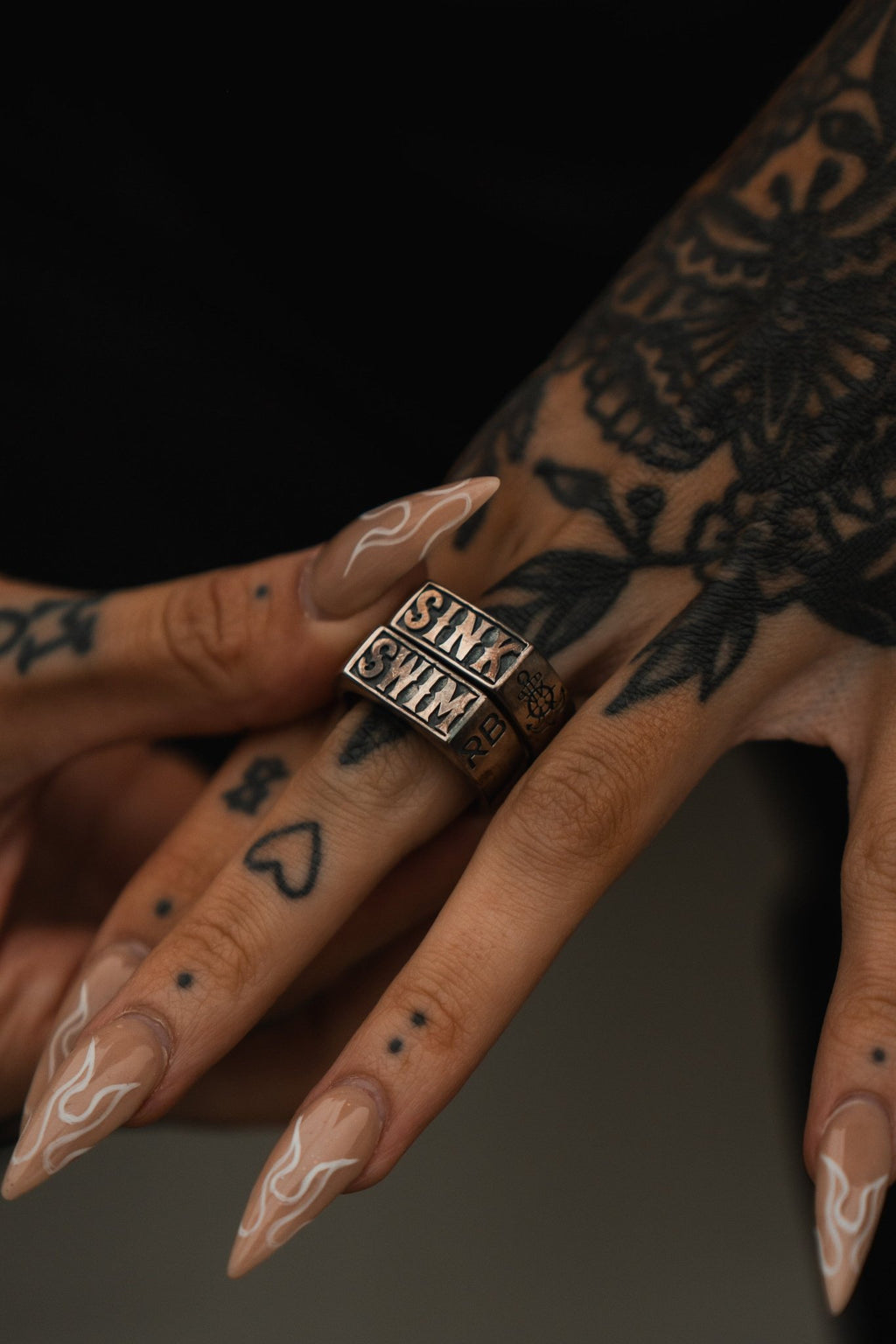 STERLING SILVER Sink or Swim Rings - Che Cose Belle
