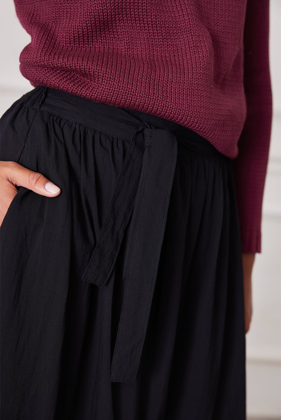 Stevie Skirt in Black - Che Cose Belle