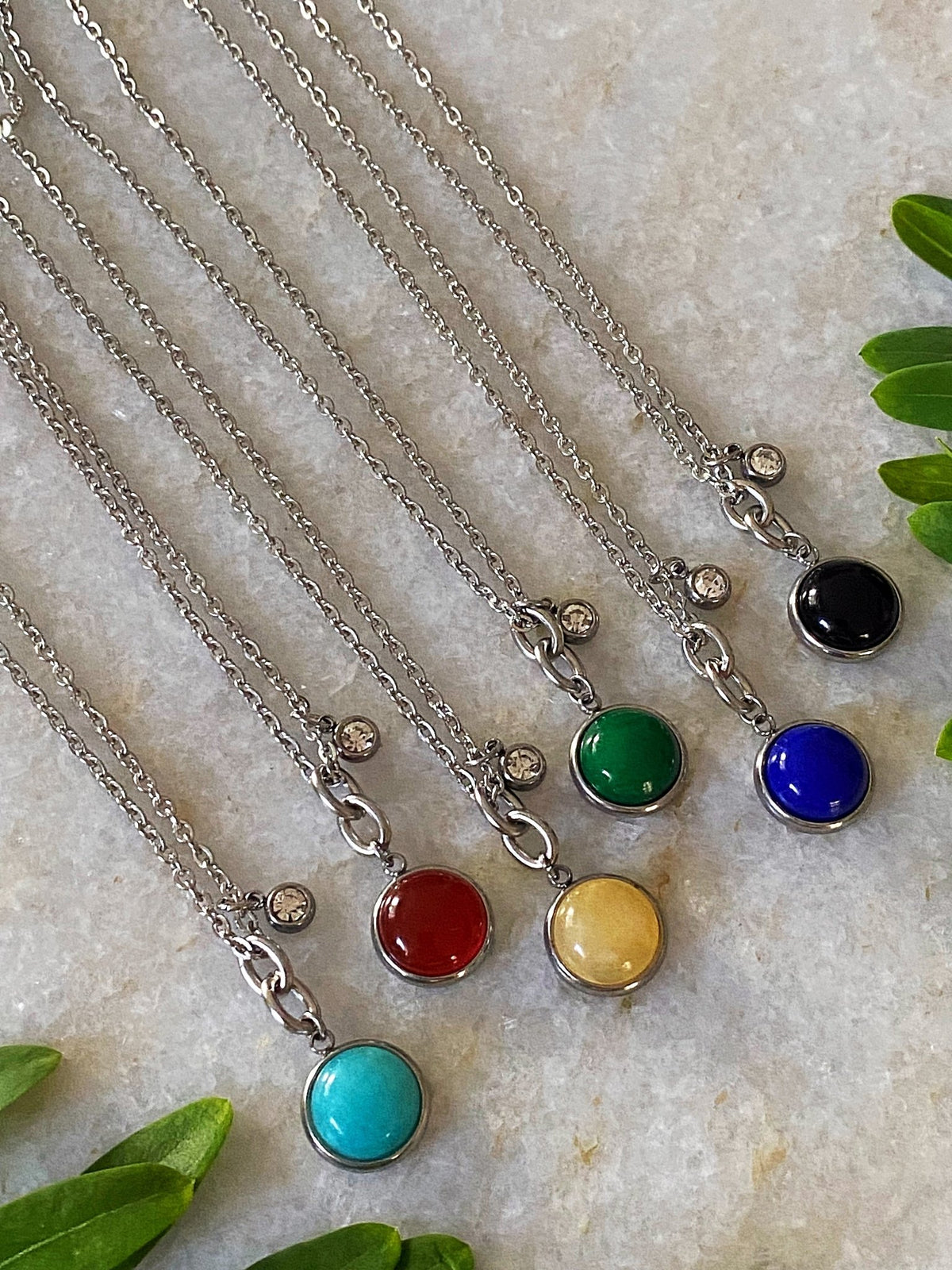 STONE CHARM NECKLACE - Che Cose Belle