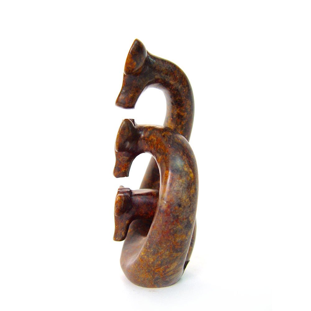 Stone Giraffe Family of Three - 5" - Che Cose Belle